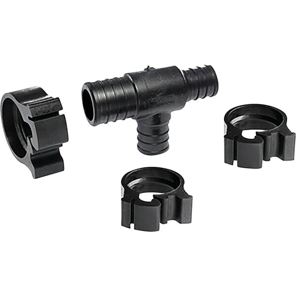 Flair-It 1 PEXLock In. x 3/4 In. x 3/4 In. Plastic Reducing PEX Tee 30777 - main